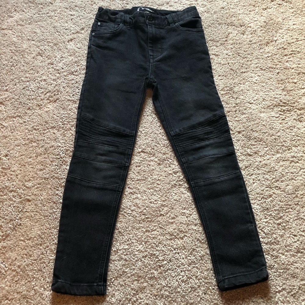 Boys Black super skinny jeans
